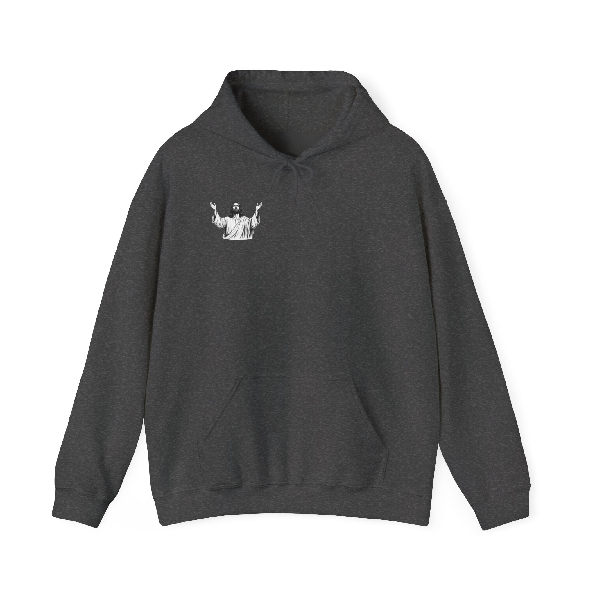 Jesus Illustration Hoodie — funny Jesus hoodie