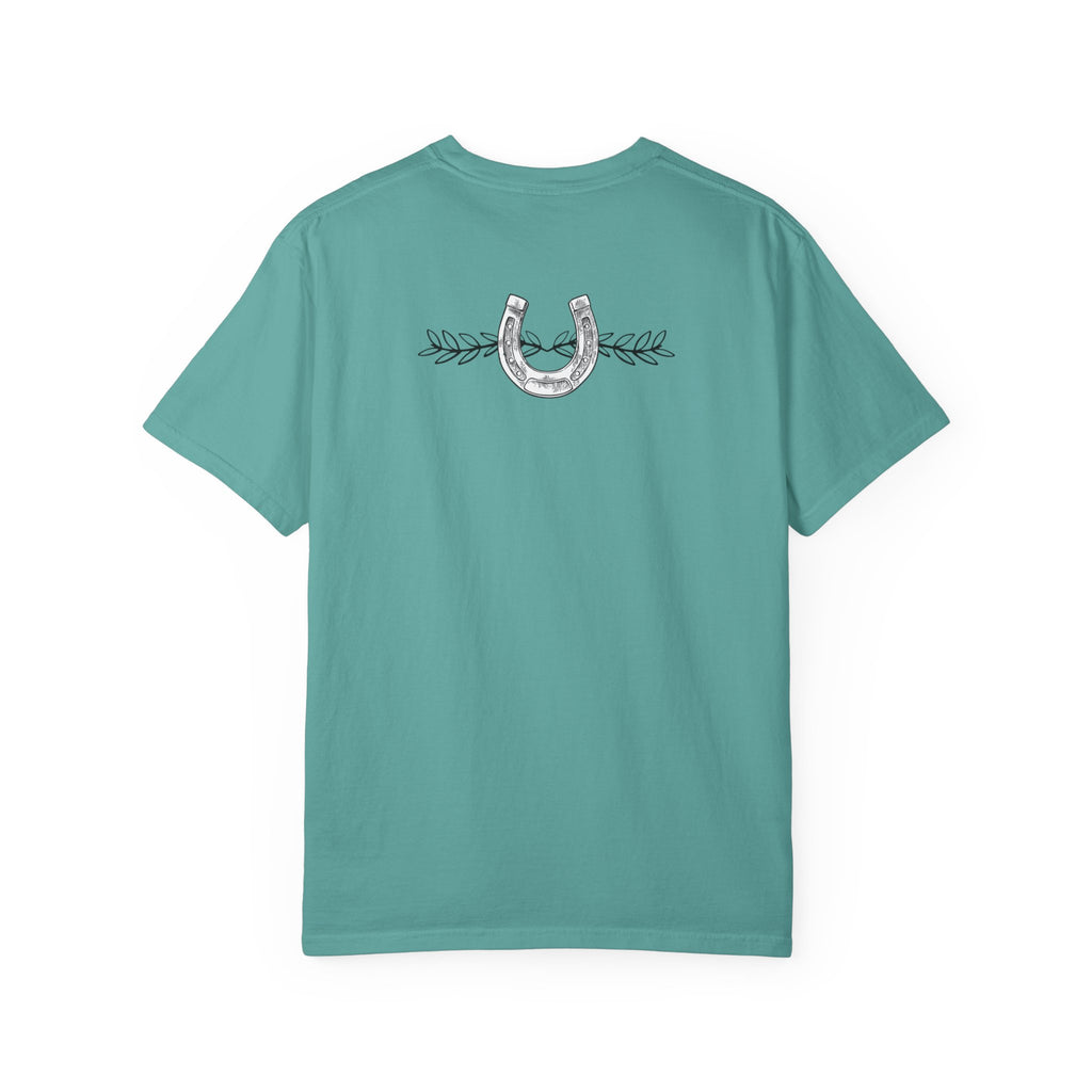 I'm Only a Morning Person at Horse Shows T-shirt | Equestrian Humor