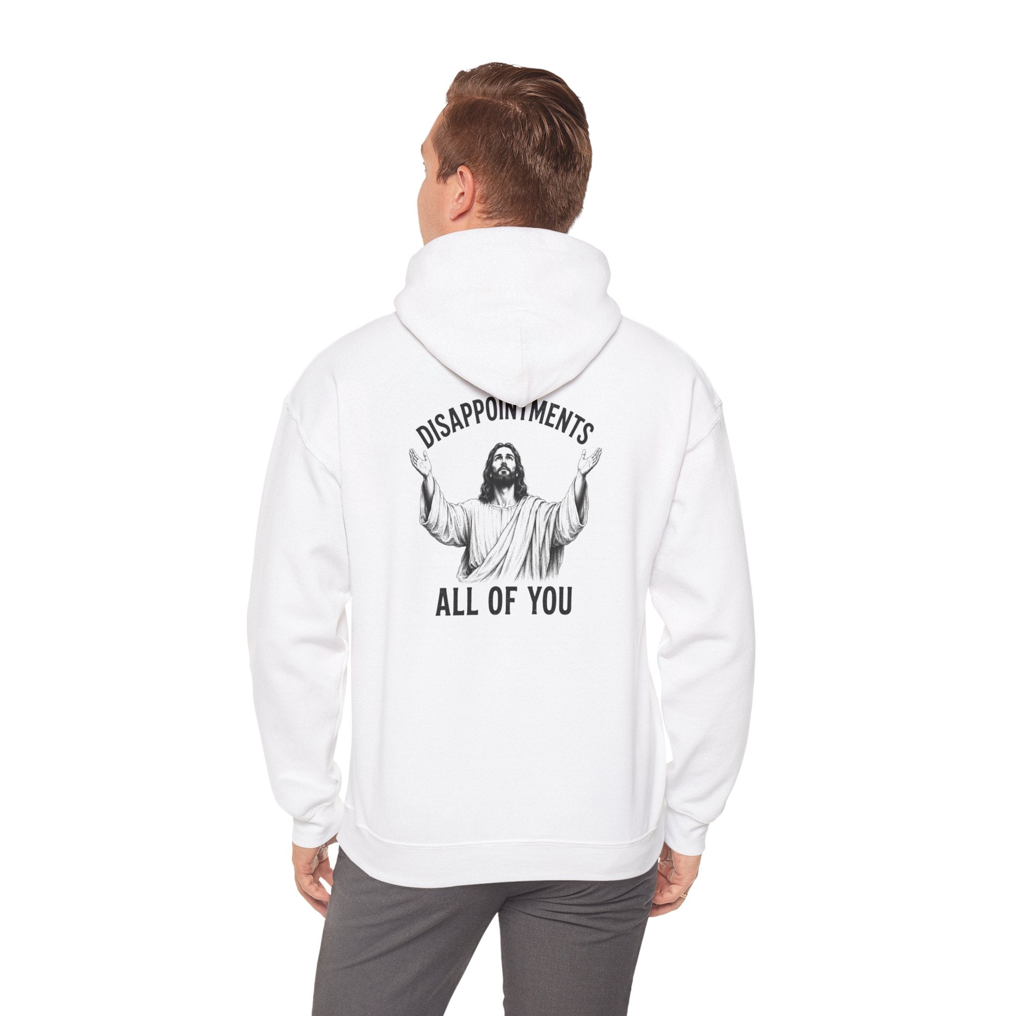 Jesus Illustration Hoodie — funny Jesus hoodie