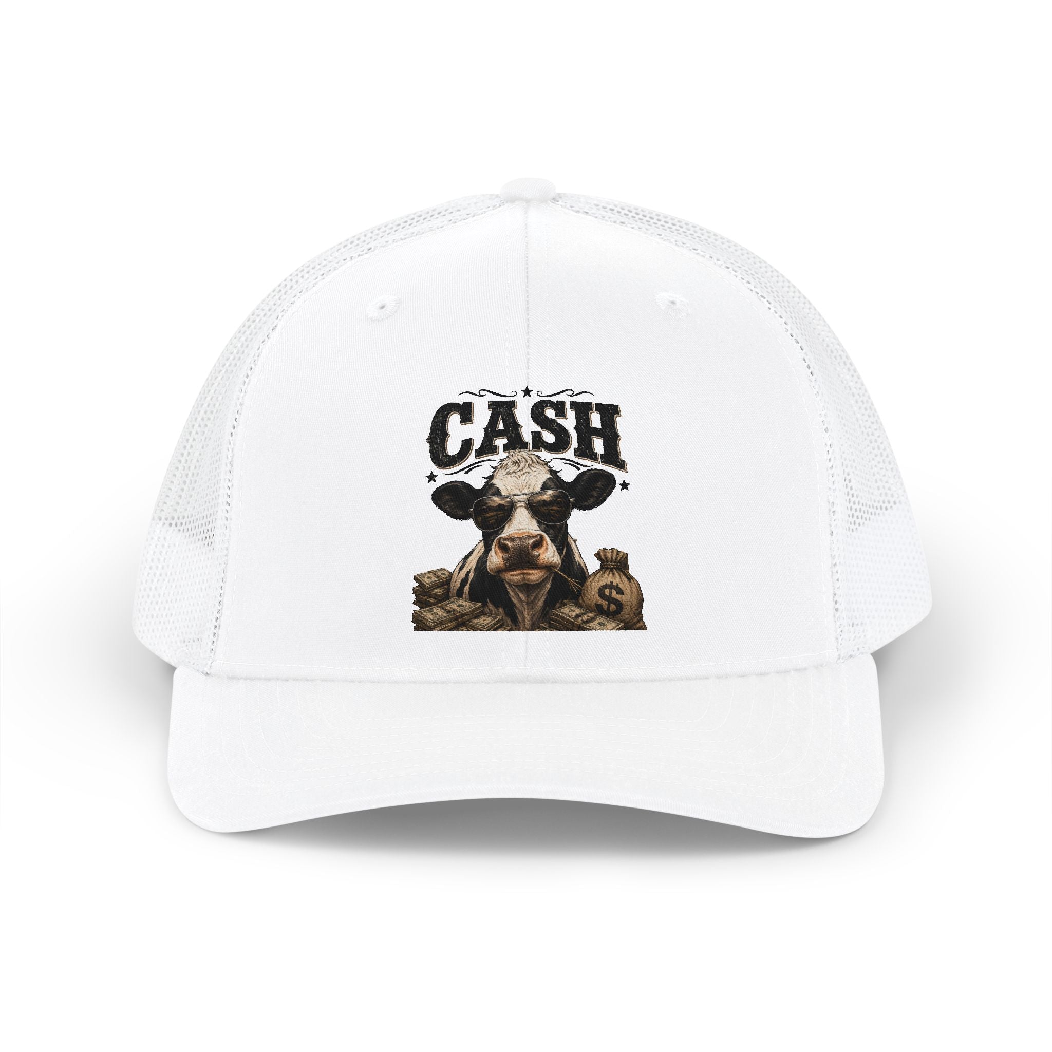 Cash Cow Trucker Cap – Funny Cow hat